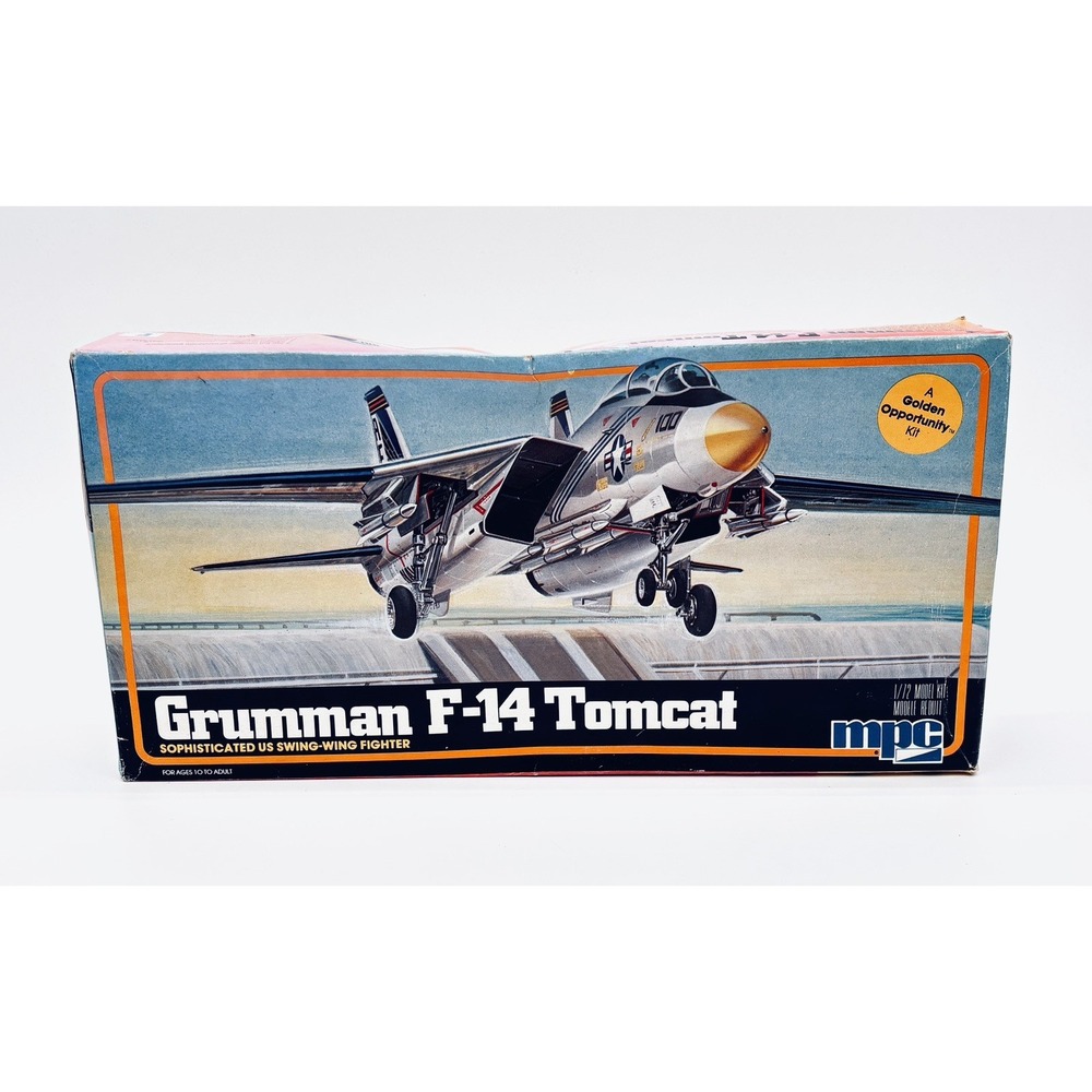MPC 1-4404 - Grumman F-14 Tomcat - Model Airplane - 1:72 Scale NEW- Open Box
